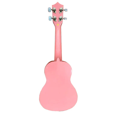 Ukulele La Sevillana Svuke-100pnk Con Funda Rosa